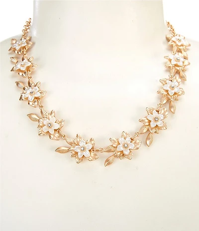 Southern Living x Borrowed & Blue Flower Collar Necklace