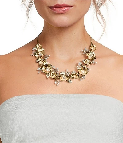 Southern Living x Borrowed & Blue Flower Statement Necklace