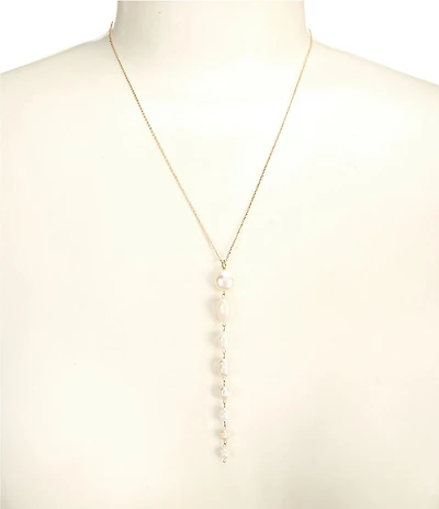 Southern Living x Borrowed & Blue Freshwater Pearls Y Necklace