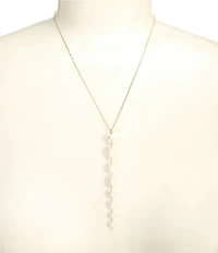 Southern Living x Borrowed & Blue Freshwater Pearls Y Necklace