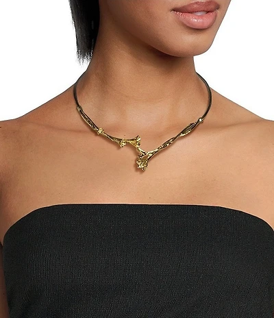 Southern Living x Borrowed & Blue Interlock Vine Collar Necklace