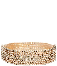 Southern Living x Borrowed & Blue Pearl $ Rhinestone Stretch Bracelet Set