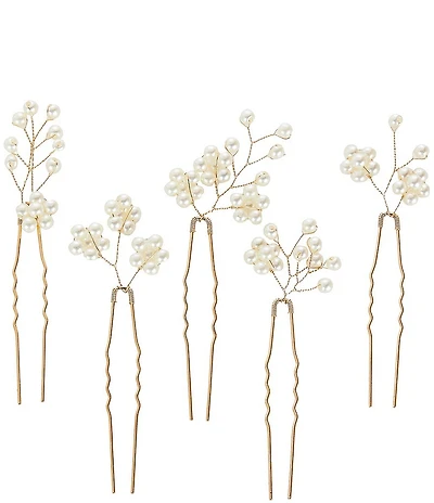 Southern Living x Borrowed & Blue Pearl Cluster Hair Pins