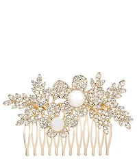 Southern Living x Borrowed & Blue Pearl Flower Hair Comb