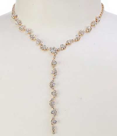 Southern Living x Borrowed & Blue Rhinestone Y-Necklace