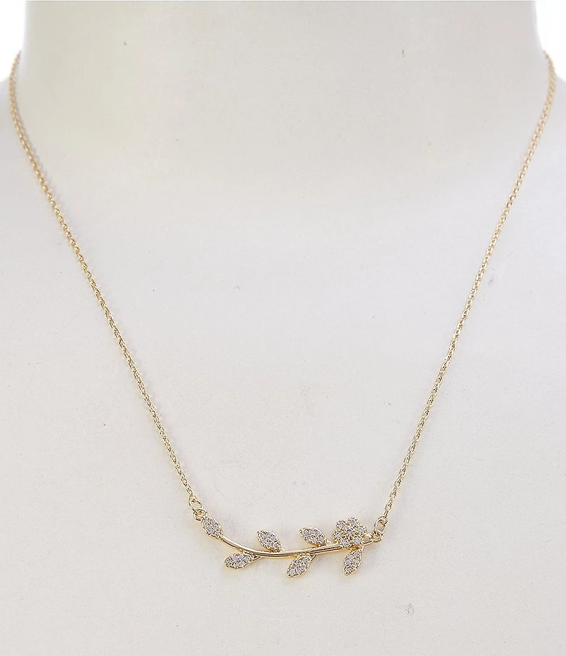 Southern Living x Borrowed & Blue Vine Rhinestone Collar Necklace