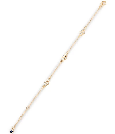 Southern Living x Borrowed & Blue Pearl Cluster Line Bracelet