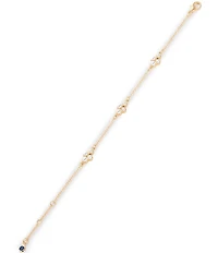 Southern Living x Borrowed & Blue Pearl Cluster Line Bracelet