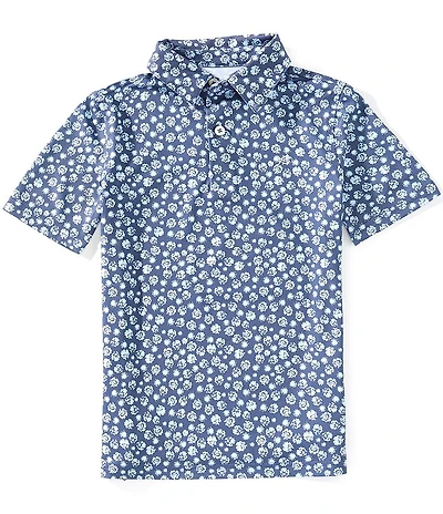 Southern Tide Big Boy Blossom Performance Polo