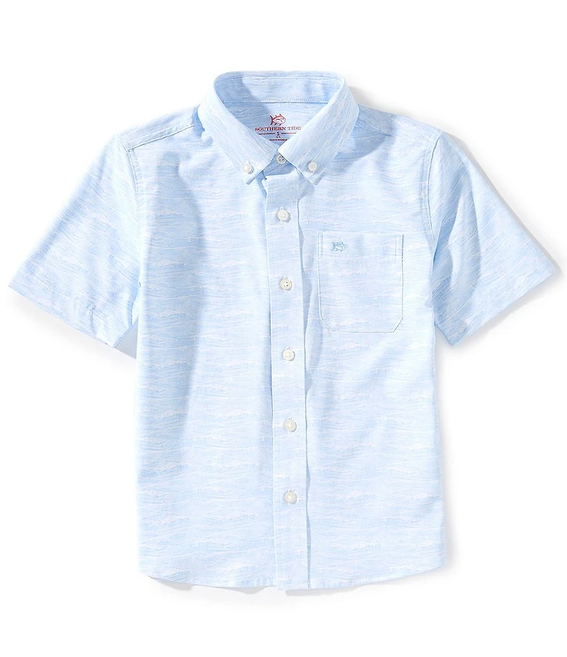 Southern Tide Big Boys Get In Shipshape SS Sportshirt
