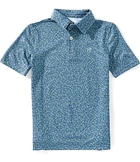 Southern Tide Big Boys Iguanna Glee Performance Polo Shirt