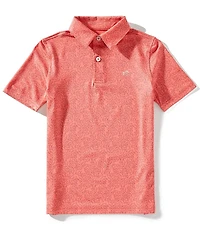 Southern Tide Big Boys Pineapple Paradise Perf Polo Shirt