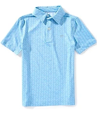 Southern Tide Big Boys Skipjack Printed Polo Shirt