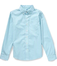 Southern Tide Boys Amelia Island Stripe Charleston Long-Sleeve Sportshirt
