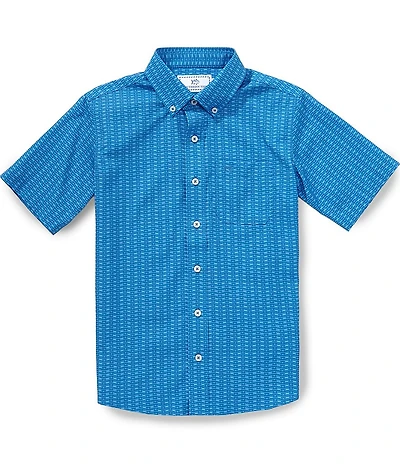 Southern Tide Boys Pop Lock and Dock It Short Sleeve Sportshirt