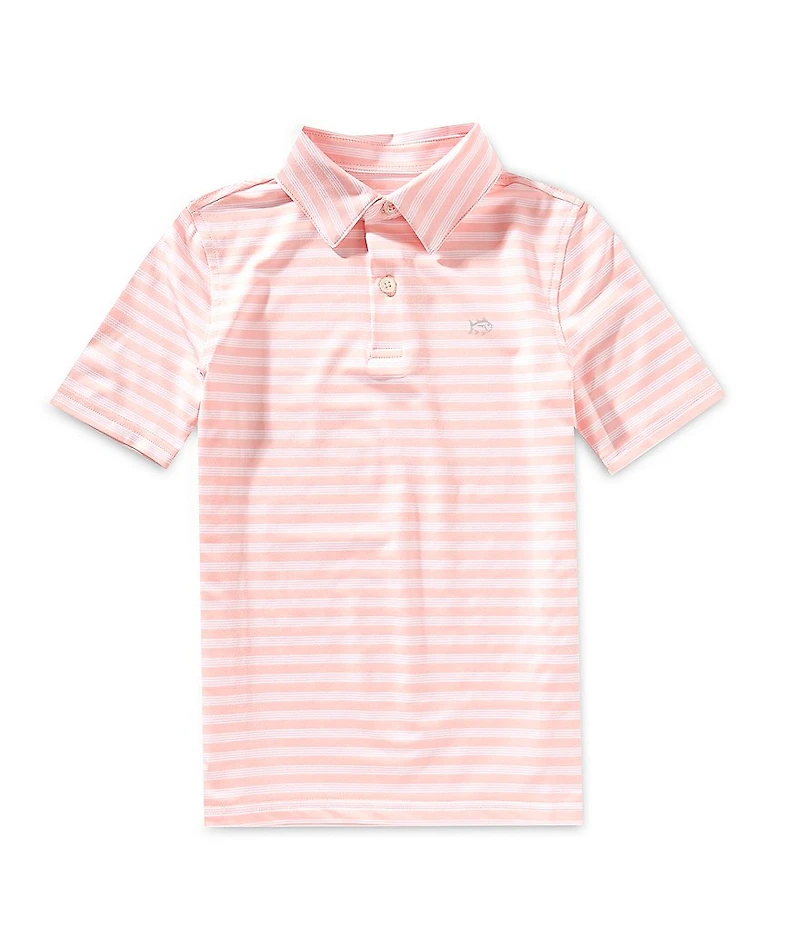 Southern Tide Little Boys Sevilla Stripe Short Sleeve Stripe Polo Shirt