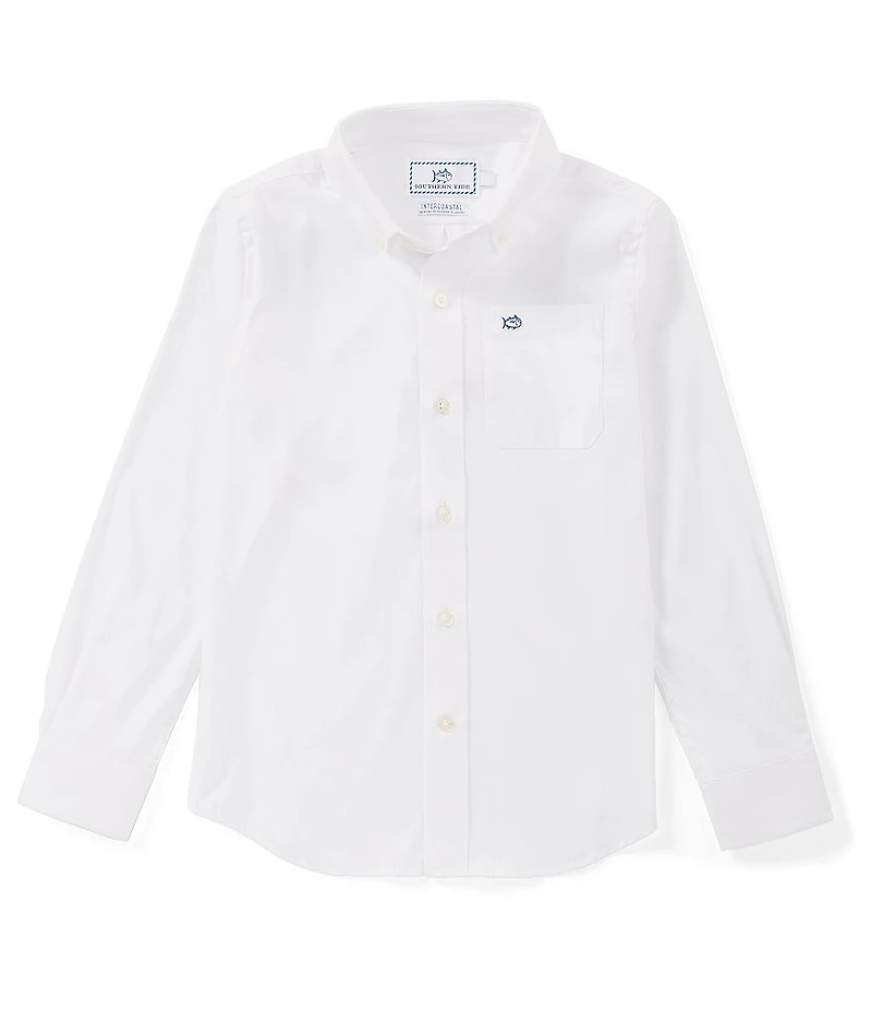 Southern Tide Little/Big Boys Long-Sleeve Intercoastal Sportshirt