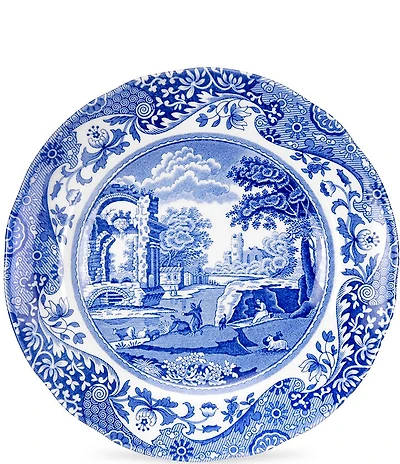 Spode Blue Italian Chinoiserie Bread and Butter Plate