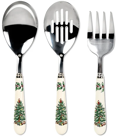 Spode Christmas Tree 3-Piece Cutlery Set