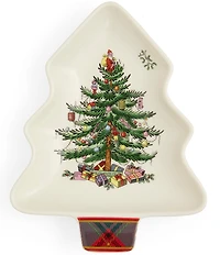 Spode Christmas Tree Collection Tartan Spoon Rest