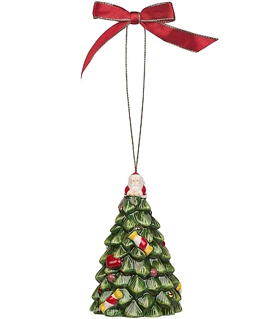 Spode Christmas Tree Figural Tree Bell Ornament