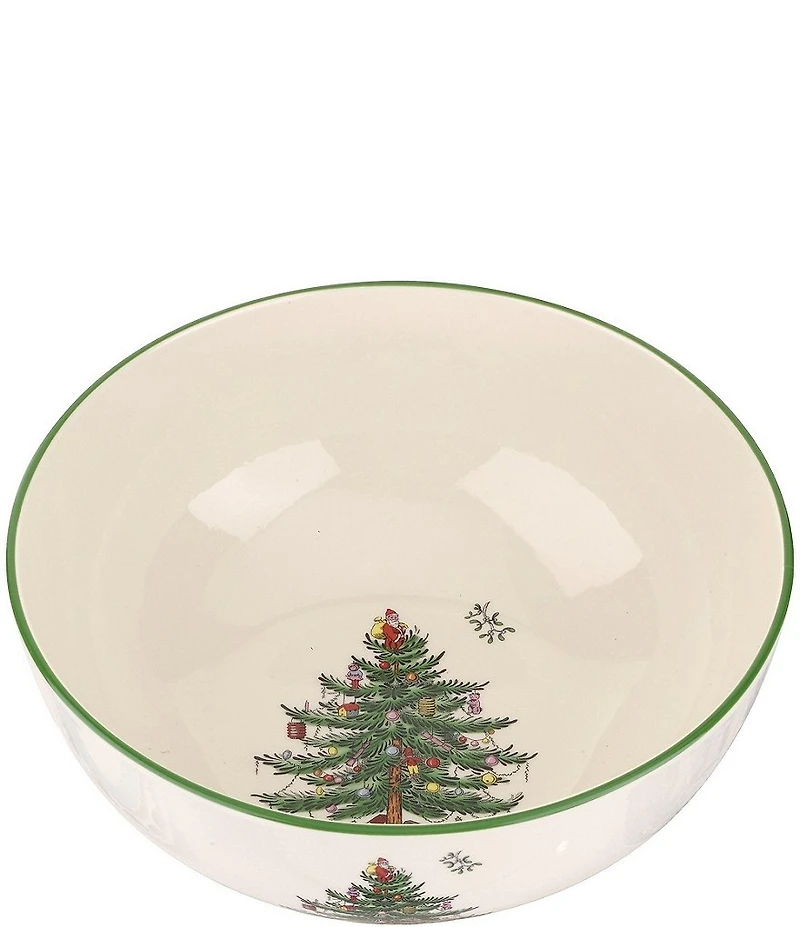 Spode Christmas Tree Large Round Serving Bowl