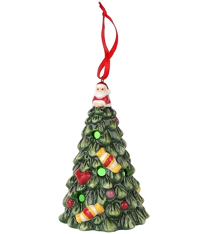 Spode Christmas Tree Multicolor LED Tree Ornament