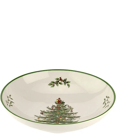 Spode Christmas Tree 13'' inch. Pasta Bowl