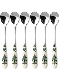 Spode Christmas Tree Teaspoon, Set of 6