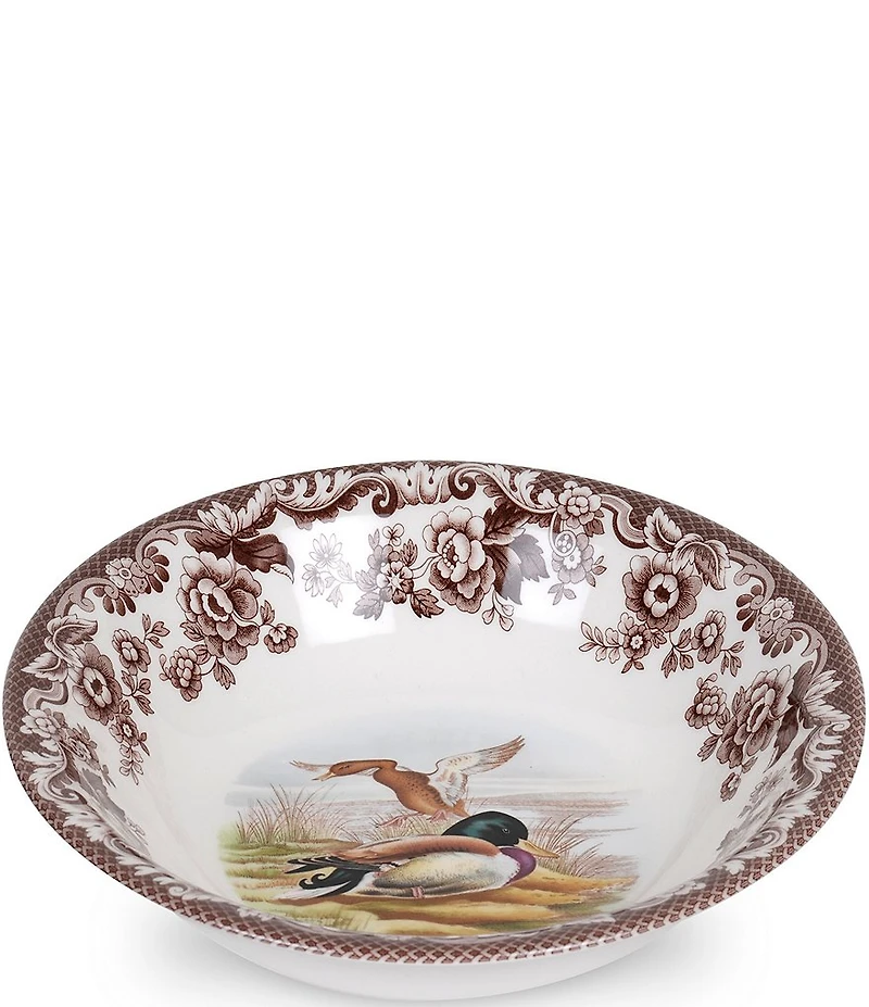 Spode Festive Fall Collection Woodland Ascot Mallard Cereal Bowl