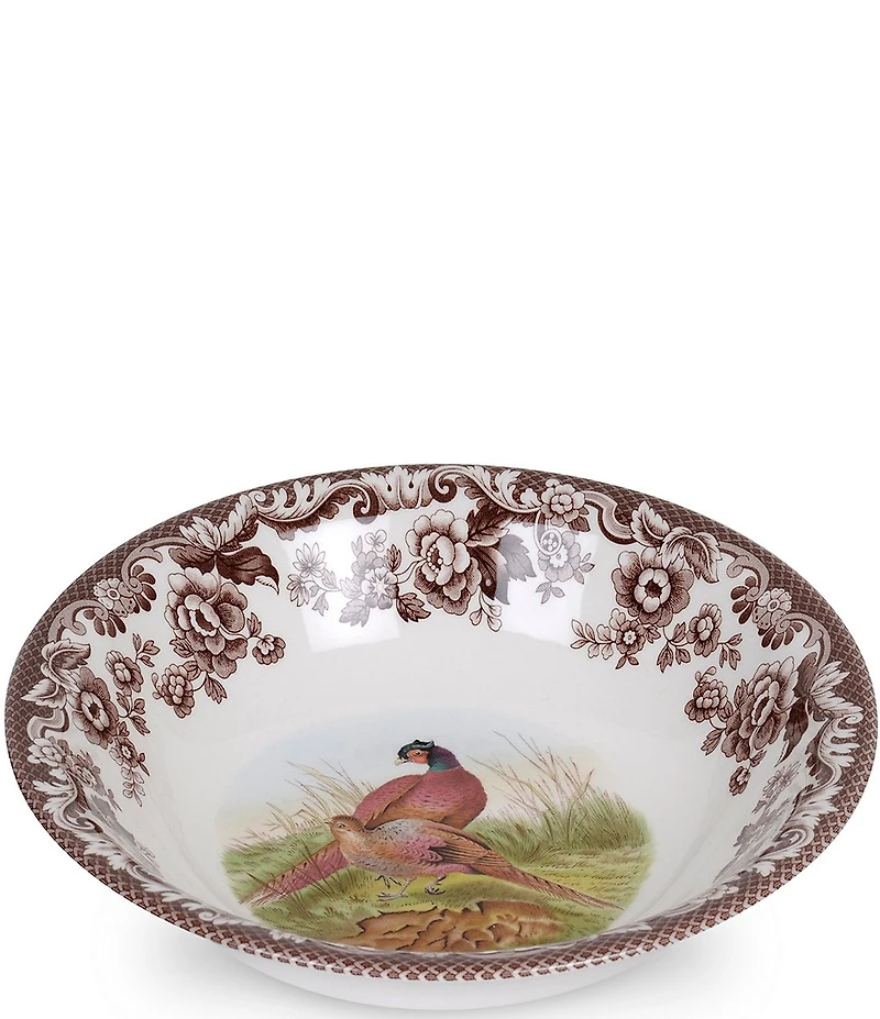 Spode Festive Fall Collection Woodland Ascot Pheasant Cereal Bowl