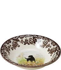 Spode Festive Fall Collection Woodland Hunting Dogs Ascot Cereal Bowl