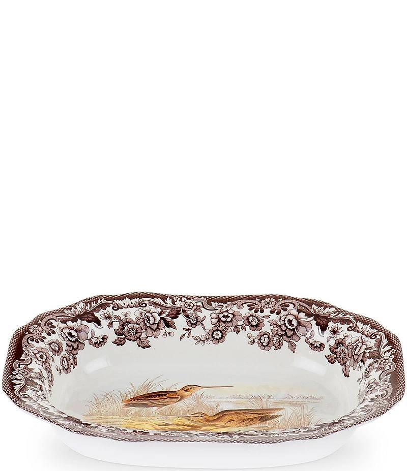 Spode Festive Fall Collection Woodland Open Vegetable Dish