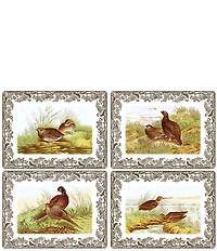 Spode Festive Fall Collection Woodland Pimpernel Placemats, Set of 4