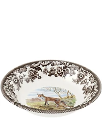 Spode Festive Fall Collection Woodland Red Fox Ascot Cereal Bowl