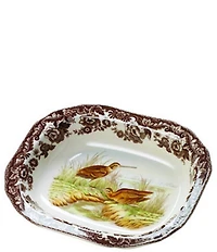 Spode Woodland Collection Snipe Open Vegetable Dish