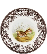 Spode Woodland Quail Luncheon Plate