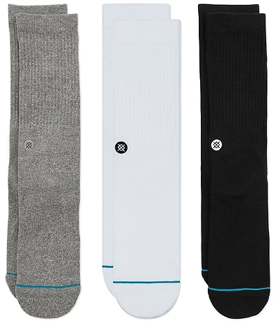 Stance Icon Crew Socks 3-Pack