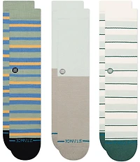 Stance Prep Stripe Crew Socks 3-Pack