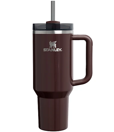 Stanley The Brown Gloss Quencher H2.0 FlowState Tumbler, 40-oz.