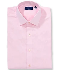 STANTT Performance Spread Collar Solid Dress Shirt