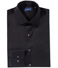 STANTT Performance Spread Collar Solid Dress Shirt