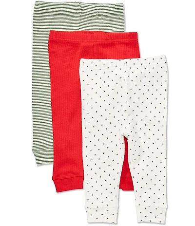 Starting Out Baby Boys 3-Pack Christmas Pant Set