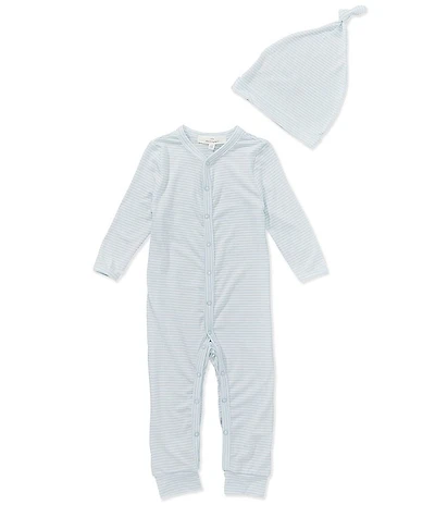 Starting Out Baby Boys Long Sleeve Stripe Coverall