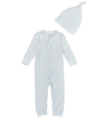 Starting Out Baby Boys Long Sleeve Stripe Coverall