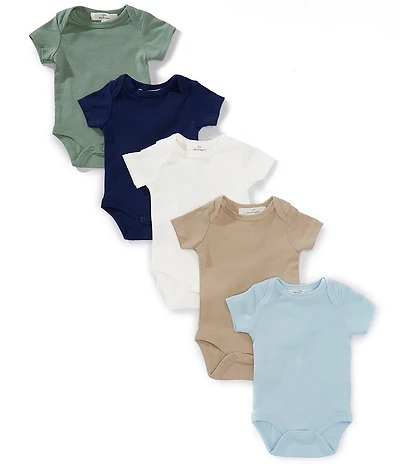 Starting Out Baby Boys Multi Colored 5-Pack Bodysuits