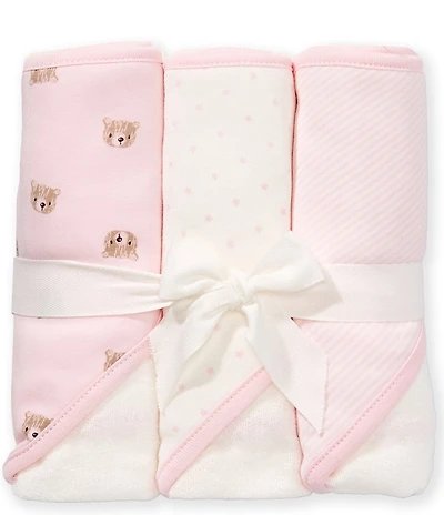 Starting Out Baby Girls Bear Towel Set