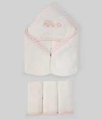 Starting Out Baby Girls Elephant Bath Set