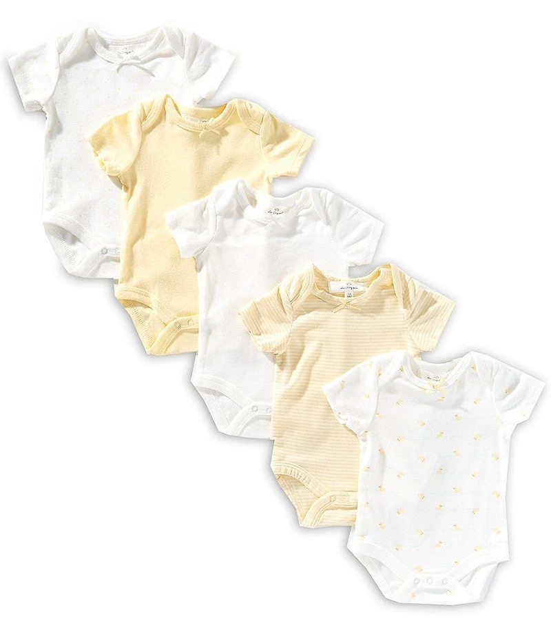 Starting Out Baby Girls Duck 5-Pack Bodysuits
