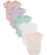 Starting Out Baby Girls Stripe 5-Pack Bodysuits
